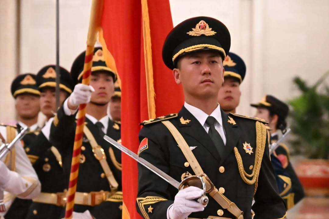 武契奇总统访华欢迎仪式欢迎塞尔维亚总统武契奇访华帅