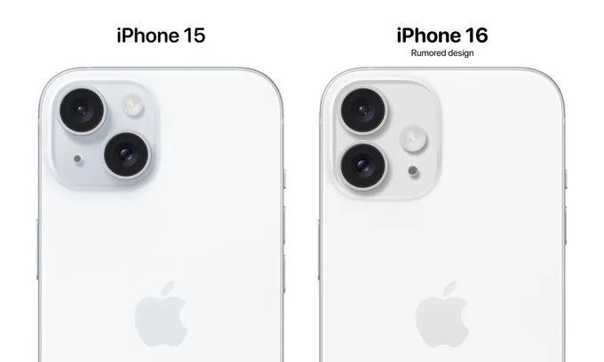 据说...据说…据说 iPhone 16 将采用iPhone 12 的垂直摄像头