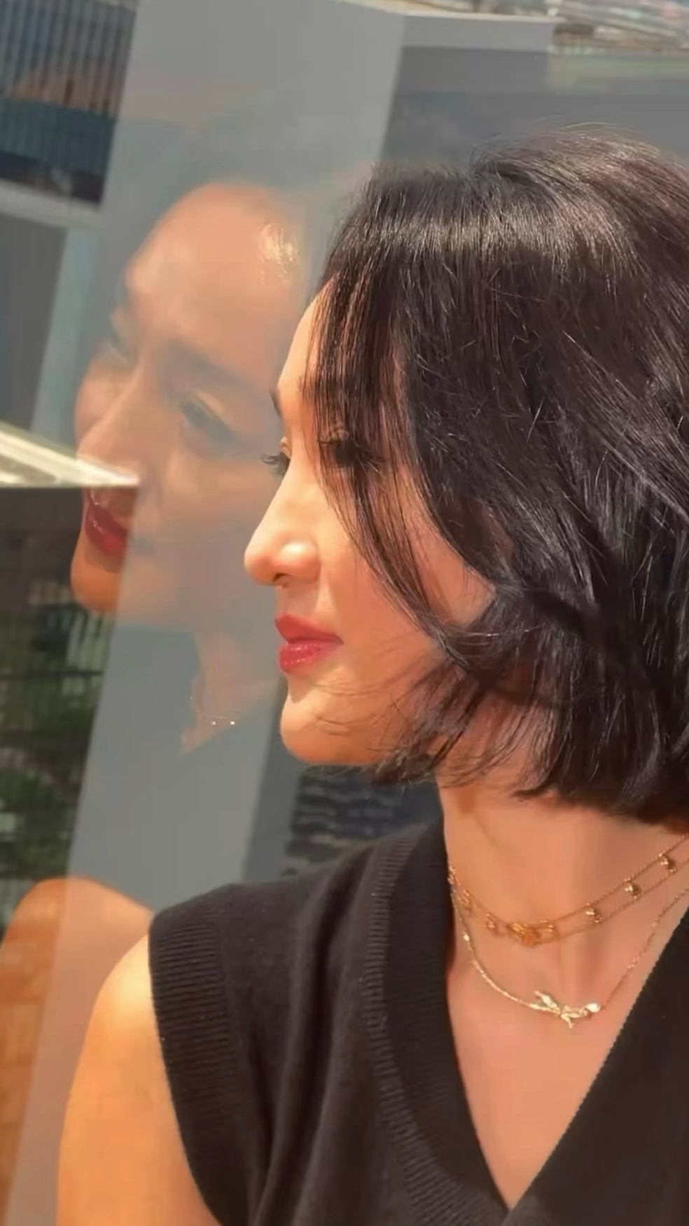 周迅CHANEL 活动妆容好美😻