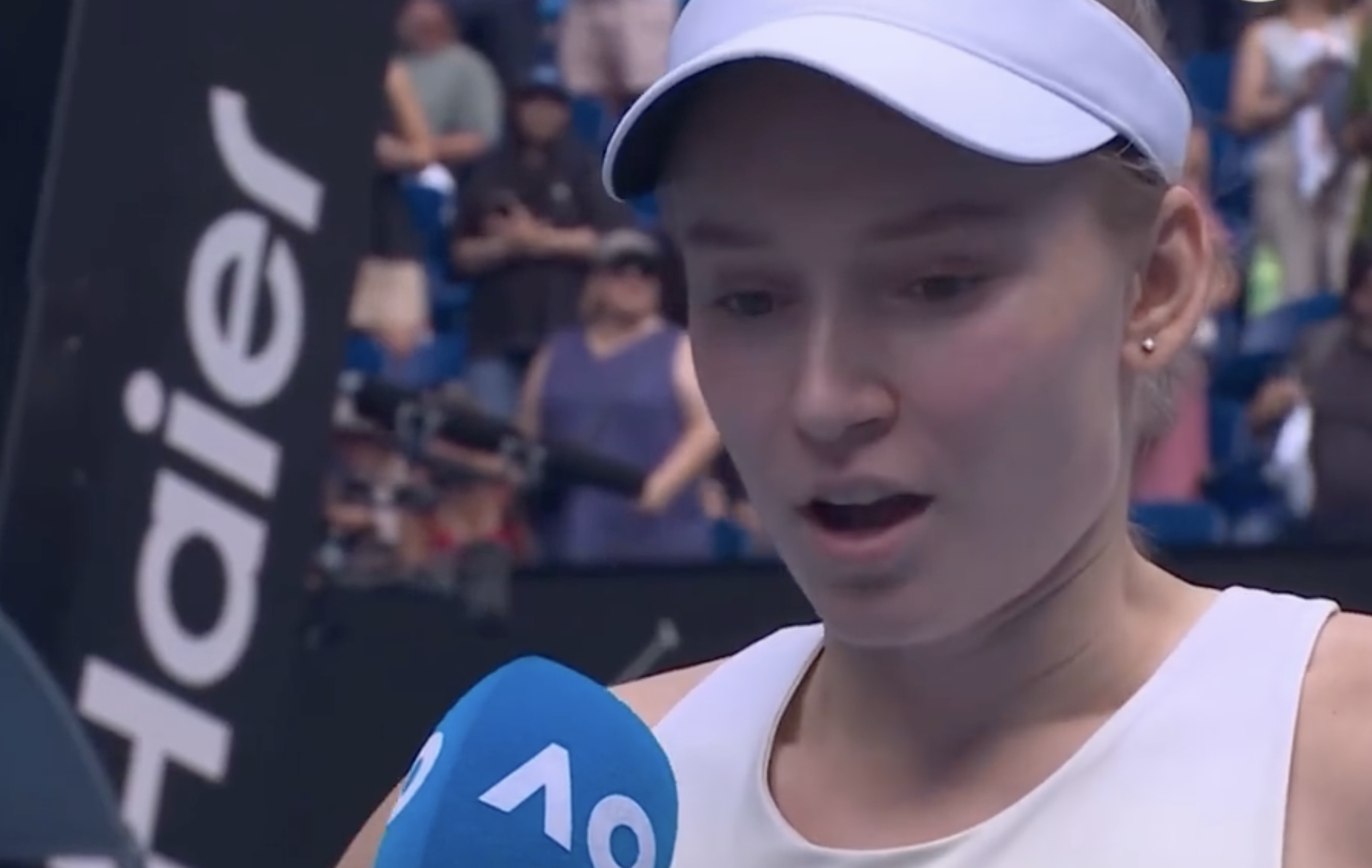 莱巴金娜：对最近的发球表现很满意，会拼尽全力打下场比赛