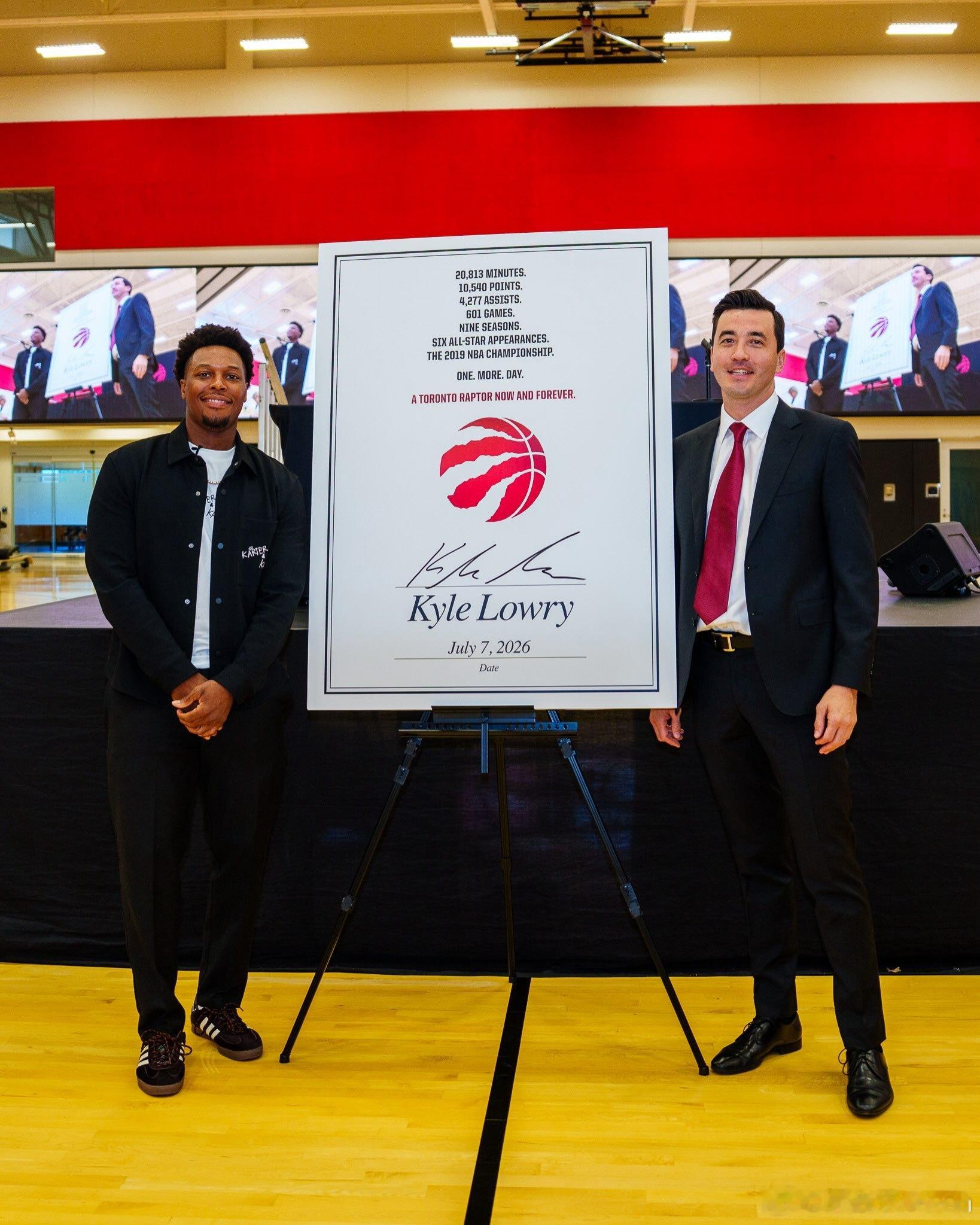 現年40歲的洛利（Kyle Lowry）在美國時間周二（7日）與多倫多速龍簽下一