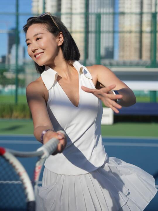 网球🎾与素颜自由，天生一对的夏日公式