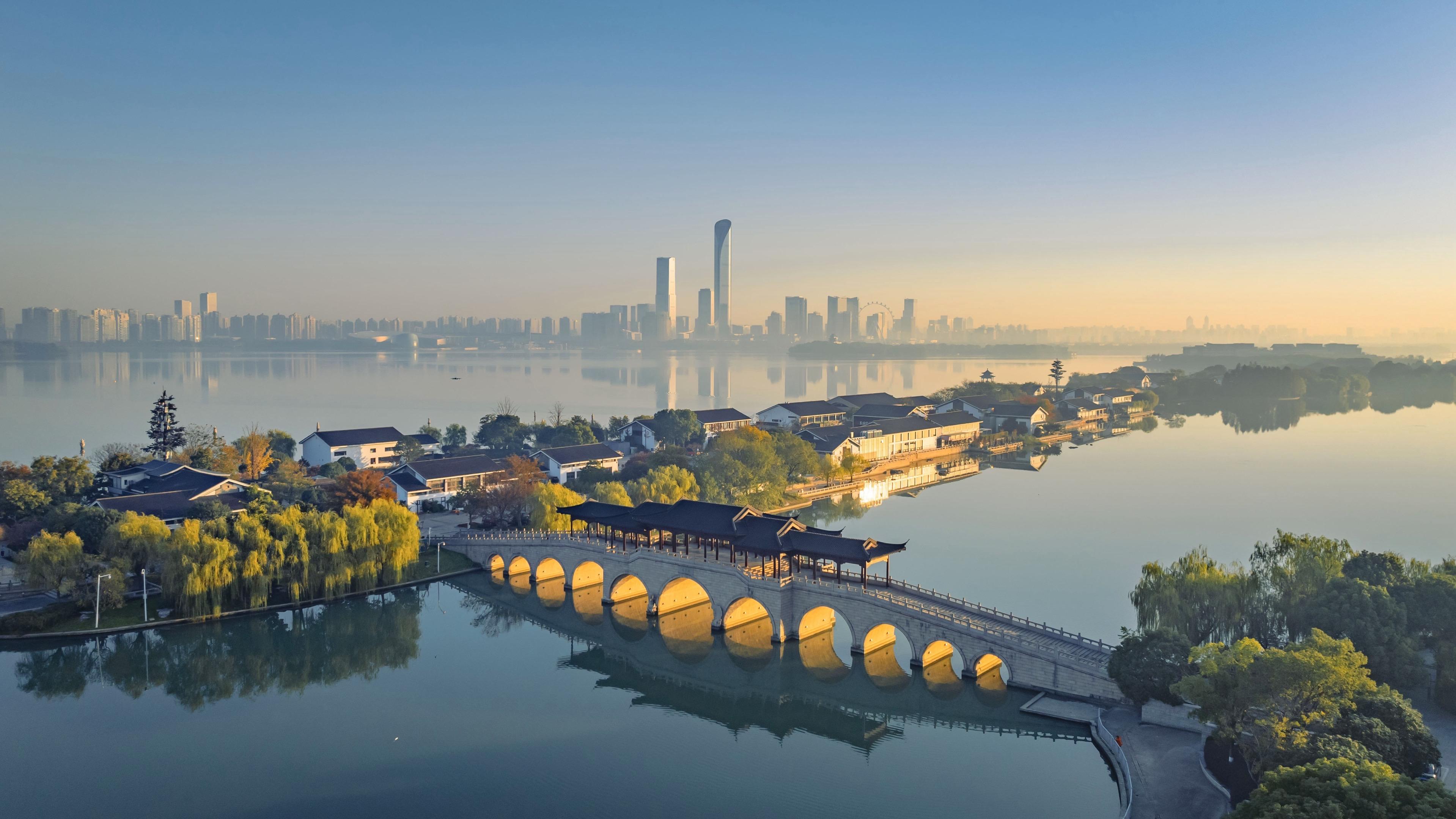 镜头里的苏州。