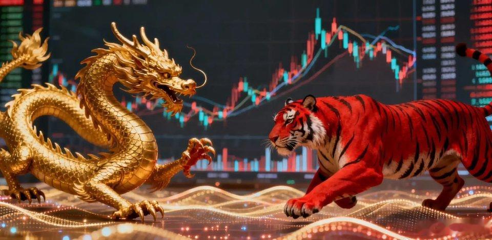 龙虎相会，行情反转！神秘资金托底，大盘深V逆转，明天三大主线火力全开！金龙代表成