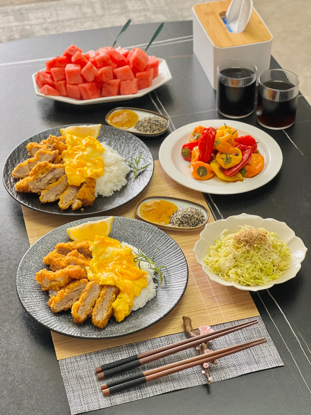 夏日餐桌｜日式炸猪排饭