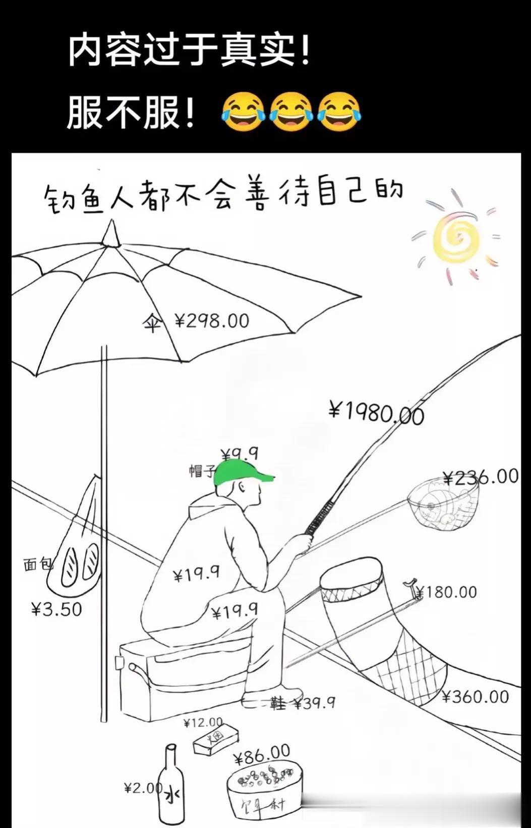 现在的钓鱼人，就是一种情操和乐趣。人活一辈子总要有个追求。钓鱼也许钓到的是一种境