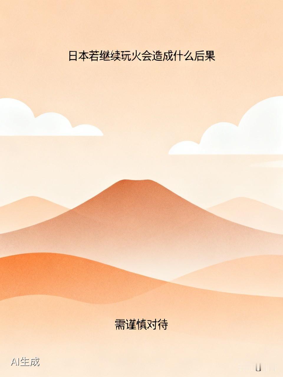 日本若继续玩火，举国灭亡并非危言耸听。从历史上看，日本就有过因野心膨胀而遭受重创