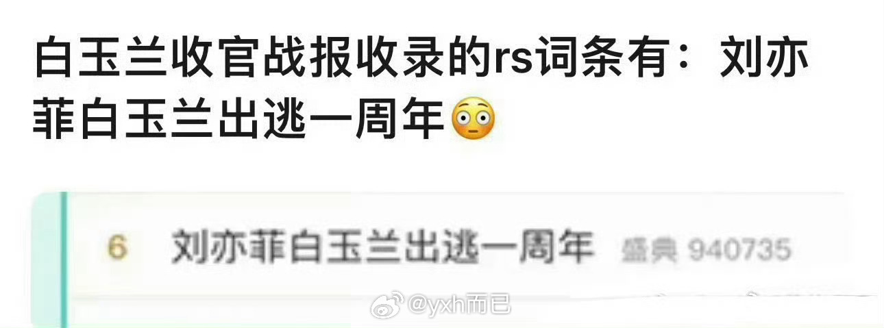 白玉兰收官战报仙粉正在白玉兰转发区维权！！！ 