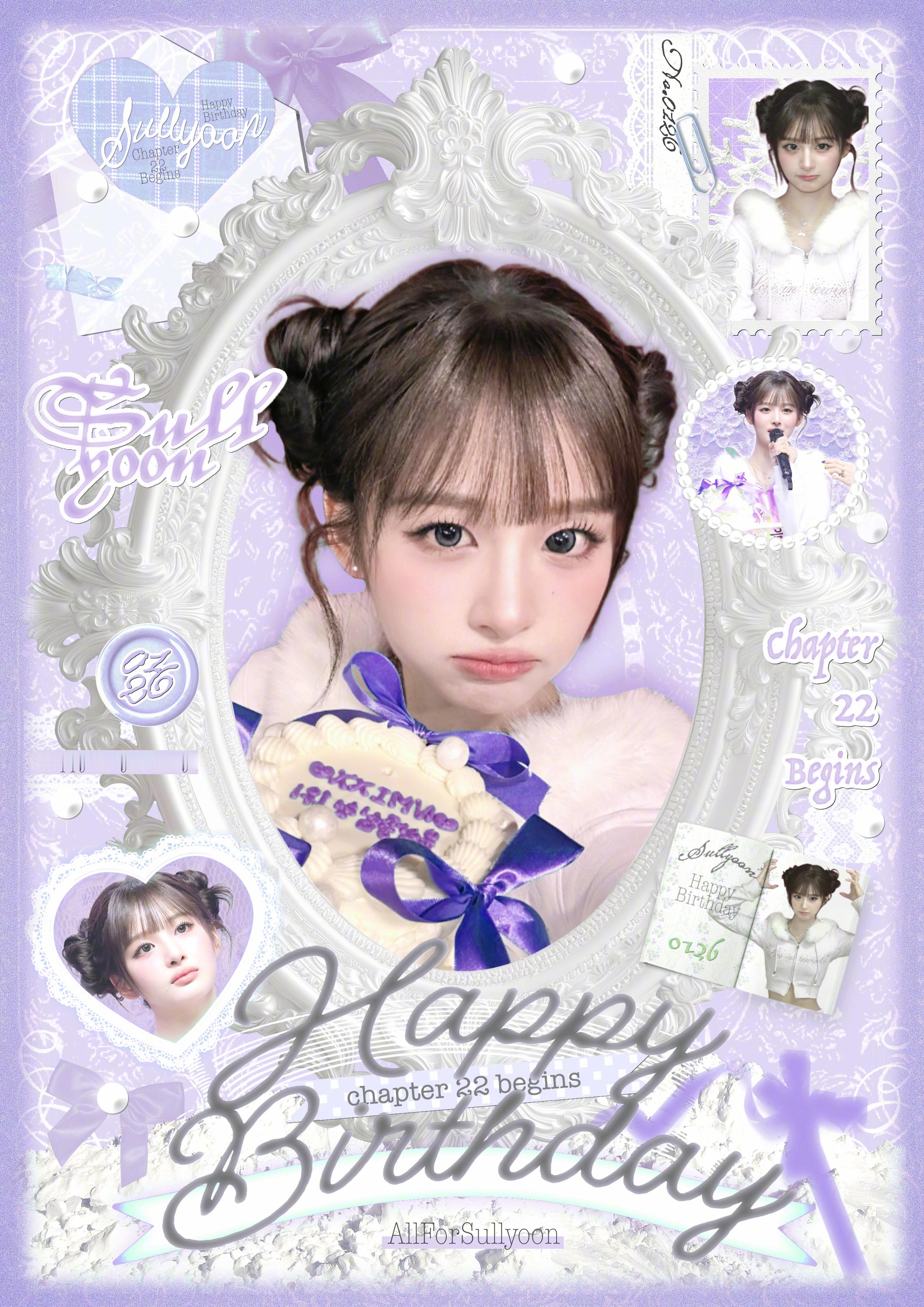 SULLYOON  🎂雪允0126生日快乐 于是第二十二个晴朗天气降临，云纱滤
