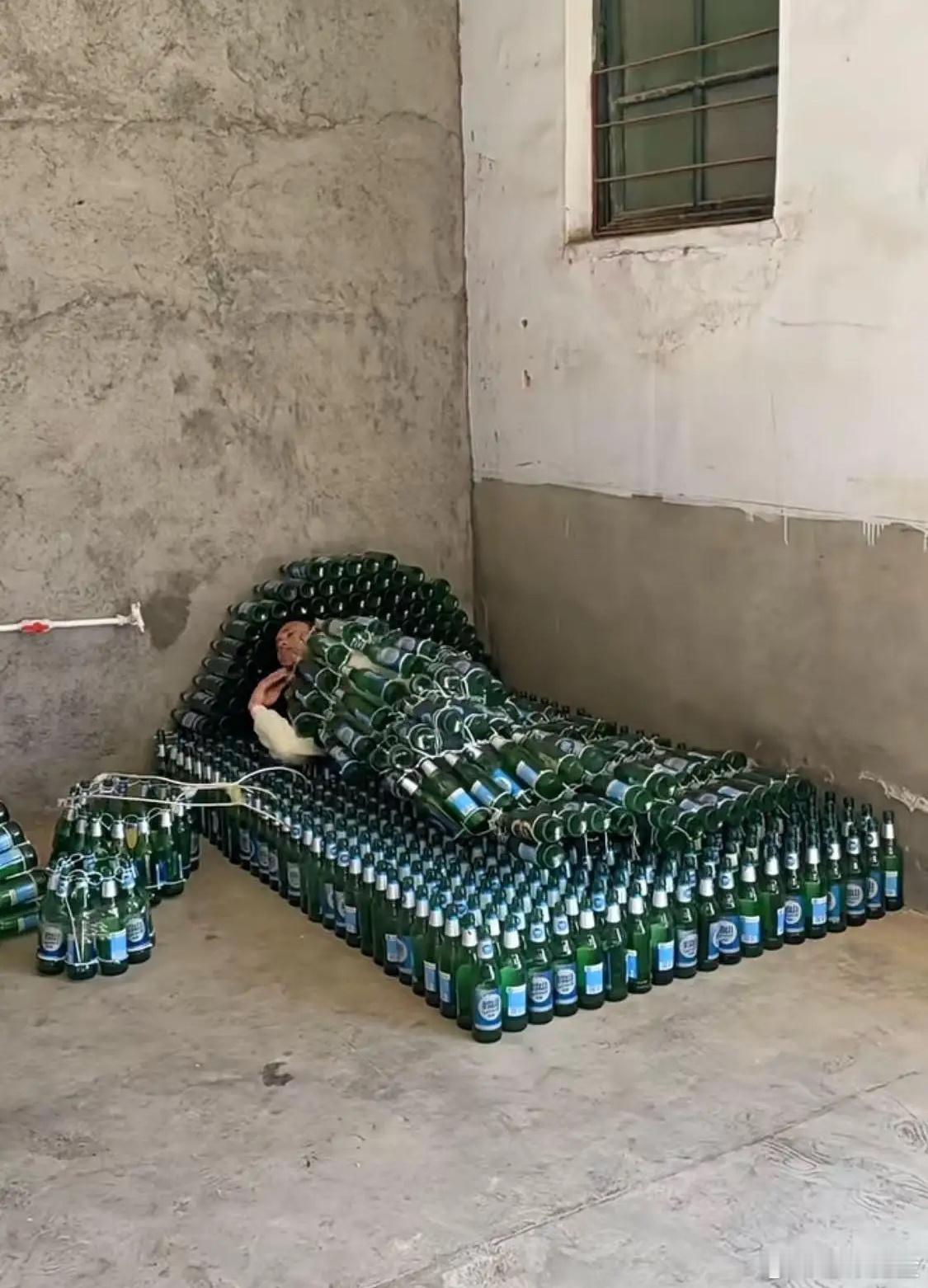 这样睡真的舒服吗 