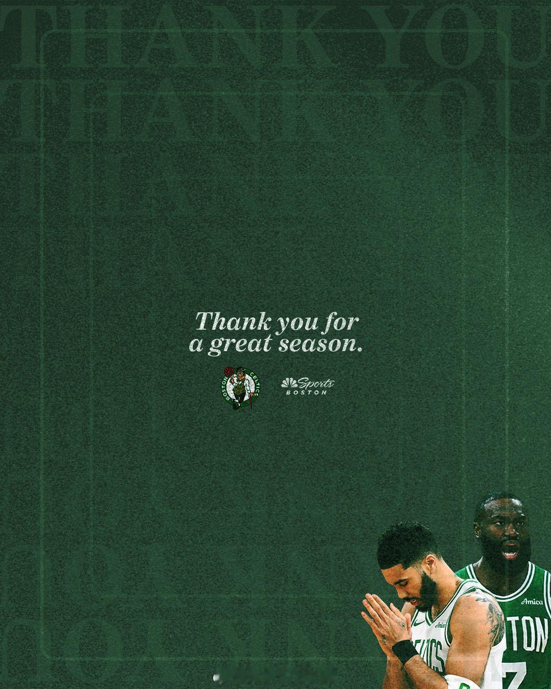 Thank you for a great season…Thank you t