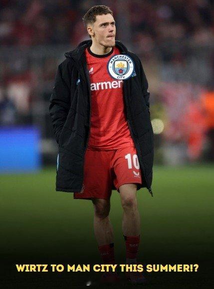 维尔茨曼城[超话]Football Insider消息：曼城已经开始与维尔茨商谈
