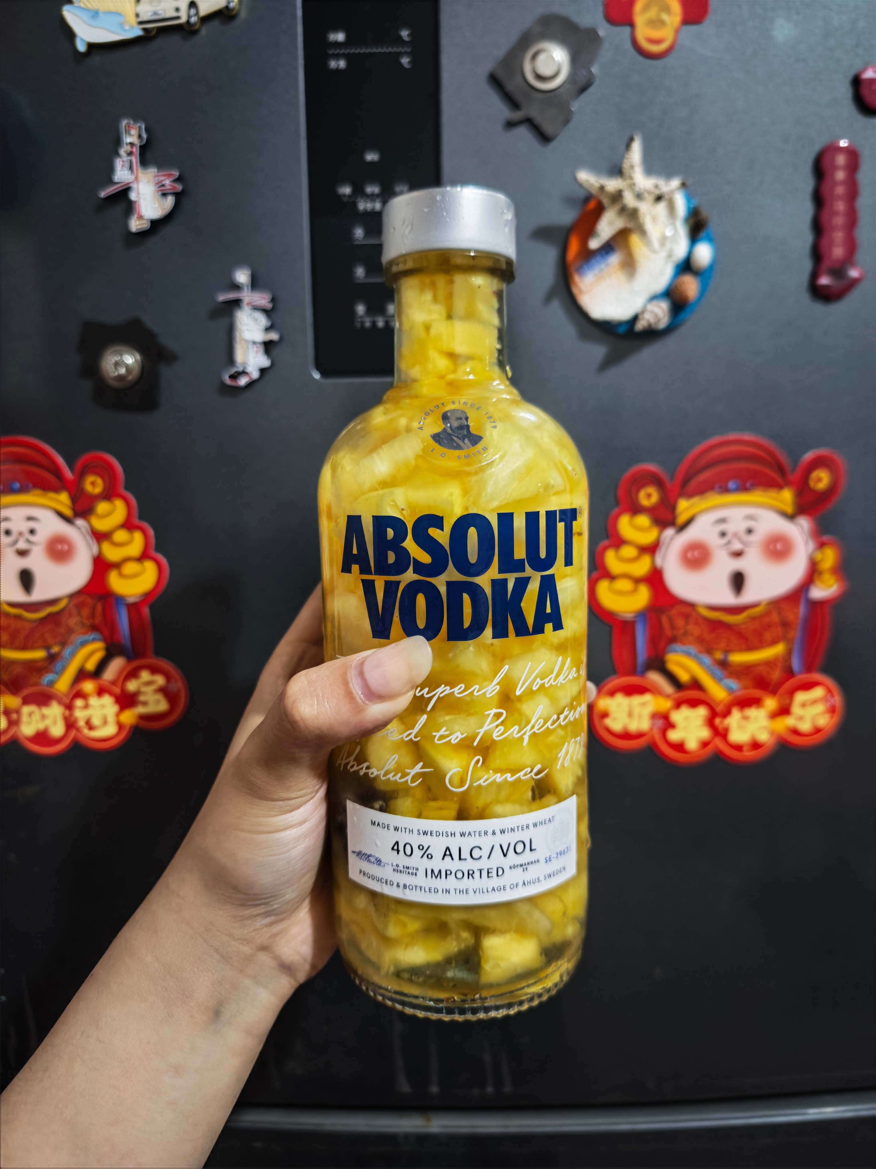 五一假期大家都在干什么最近天天刷小调酒，最终还是没有抵住诱惑自己调制了伏特加泡酒