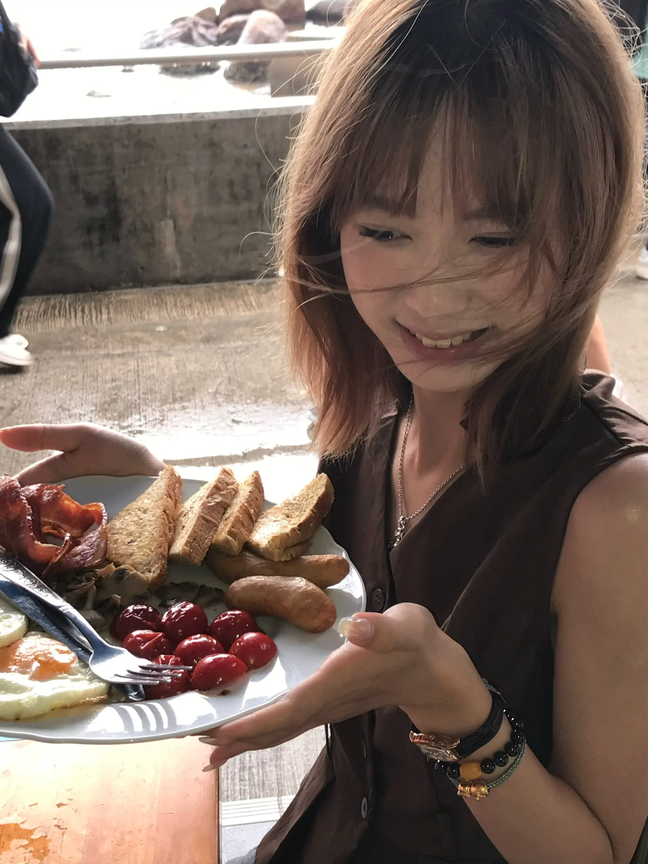 爱吃all day breakfast.