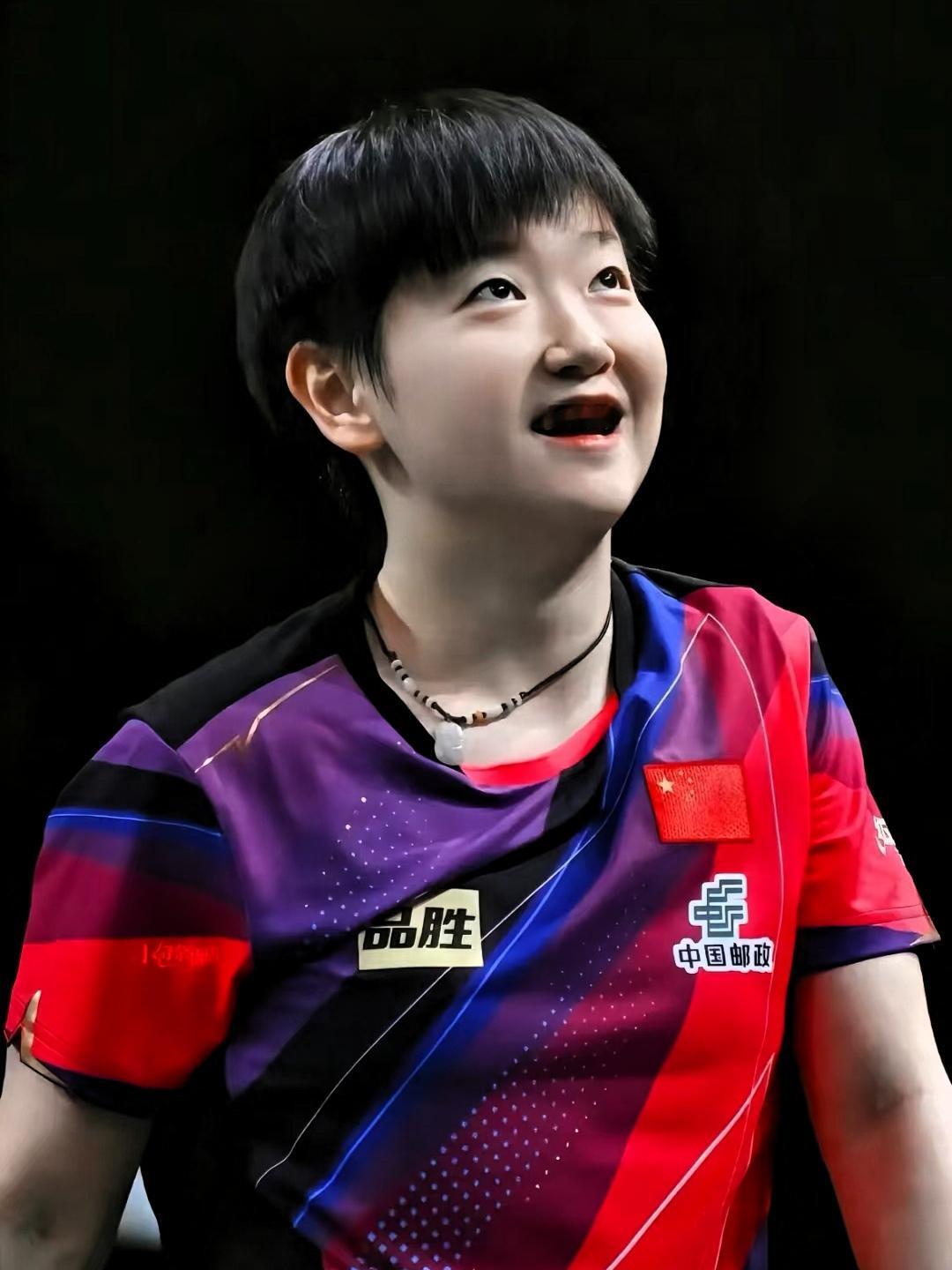 历史第一人
孙颖莎 孙颖莎对中国乒乓球队有何重要性