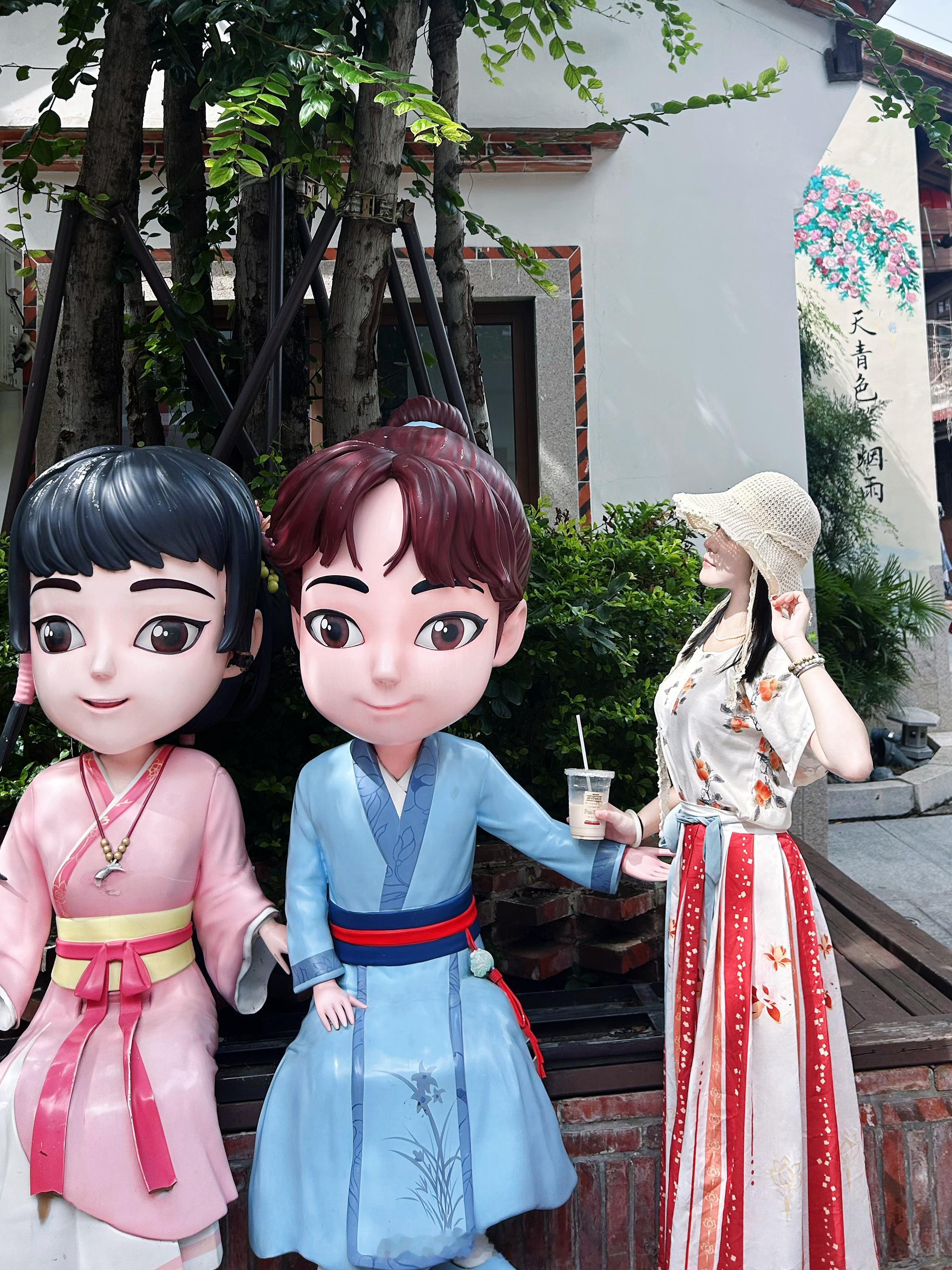 夏蝉冬雪，不过轮回一瞥许嵩汉服 漳州·后港古街