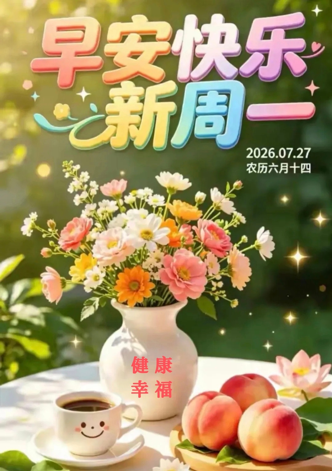 💝🎸盛夏荷花飘香🎺💖☀️²⁰²⁶/7.27. 六月十四🏡💞周一愉快,