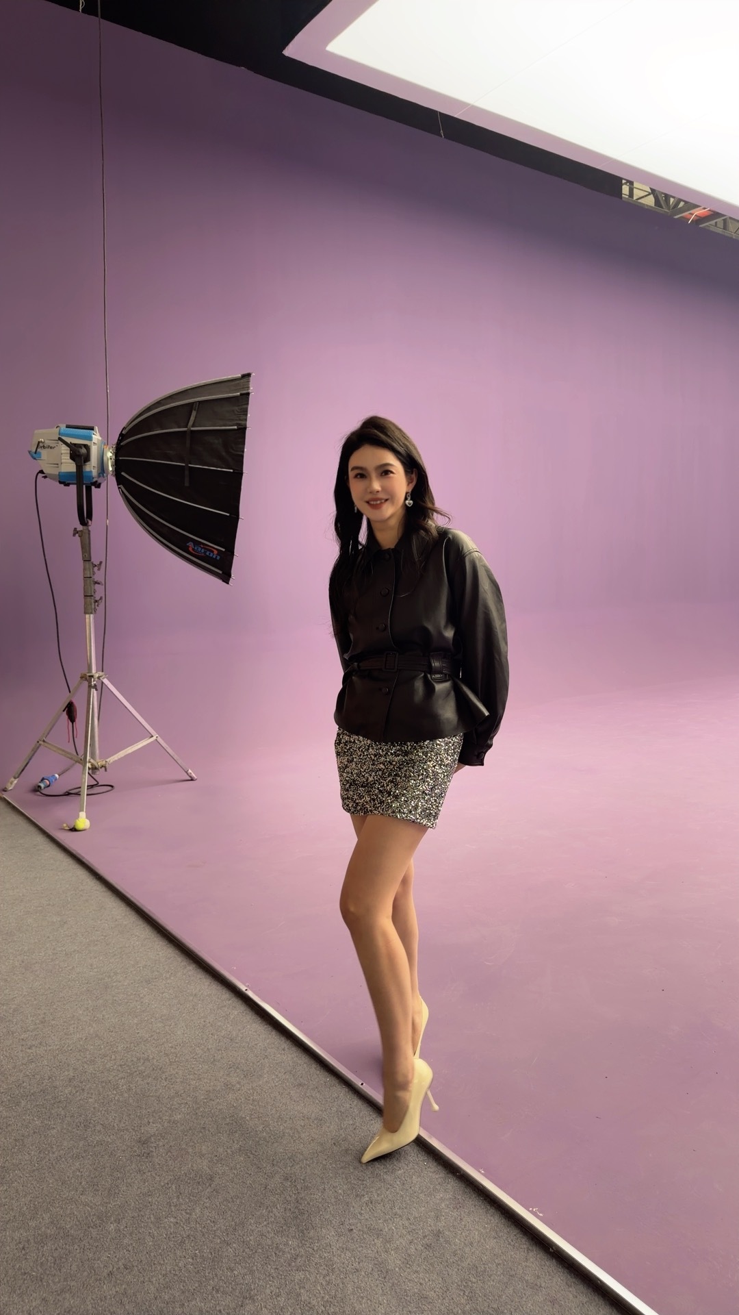 今天棚拍第2场！感受到了我的“开心”嘛 北京