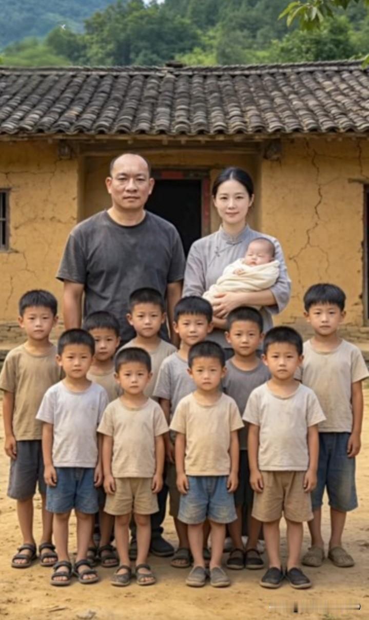 生了十子一女，这可真是超厉害的成就！别觉得这不算本事，孩子多意味着家庭热闹，未来