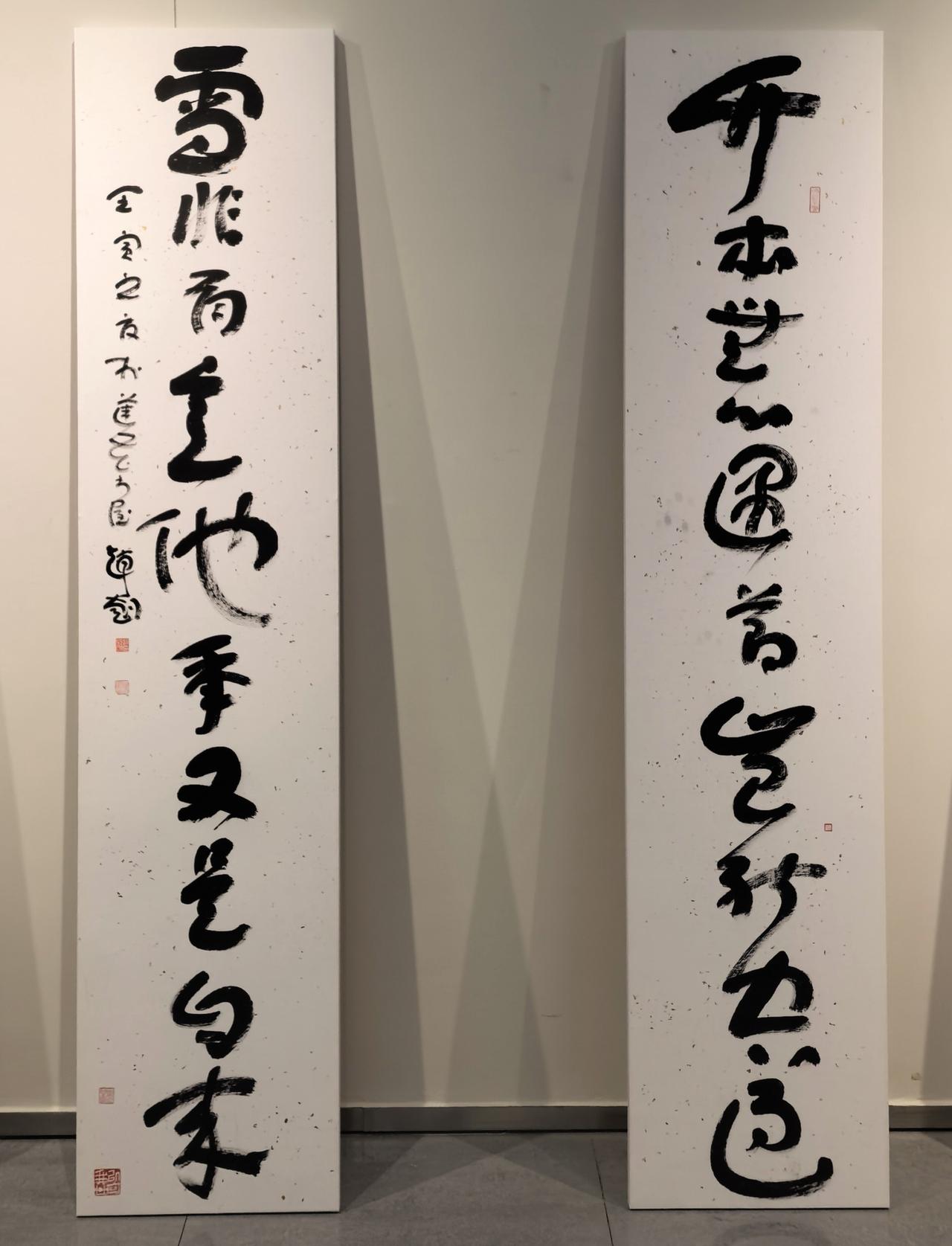 赵长刚草书对联赏评一一