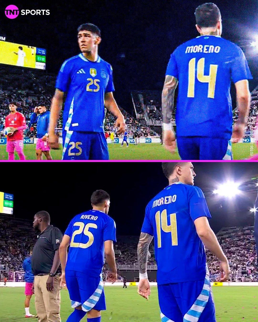 波多黎各vs阿根廷 劳塔罗-里维罗和莫雷诺替补上场，实现阿根廷国家队首秀。 ​​