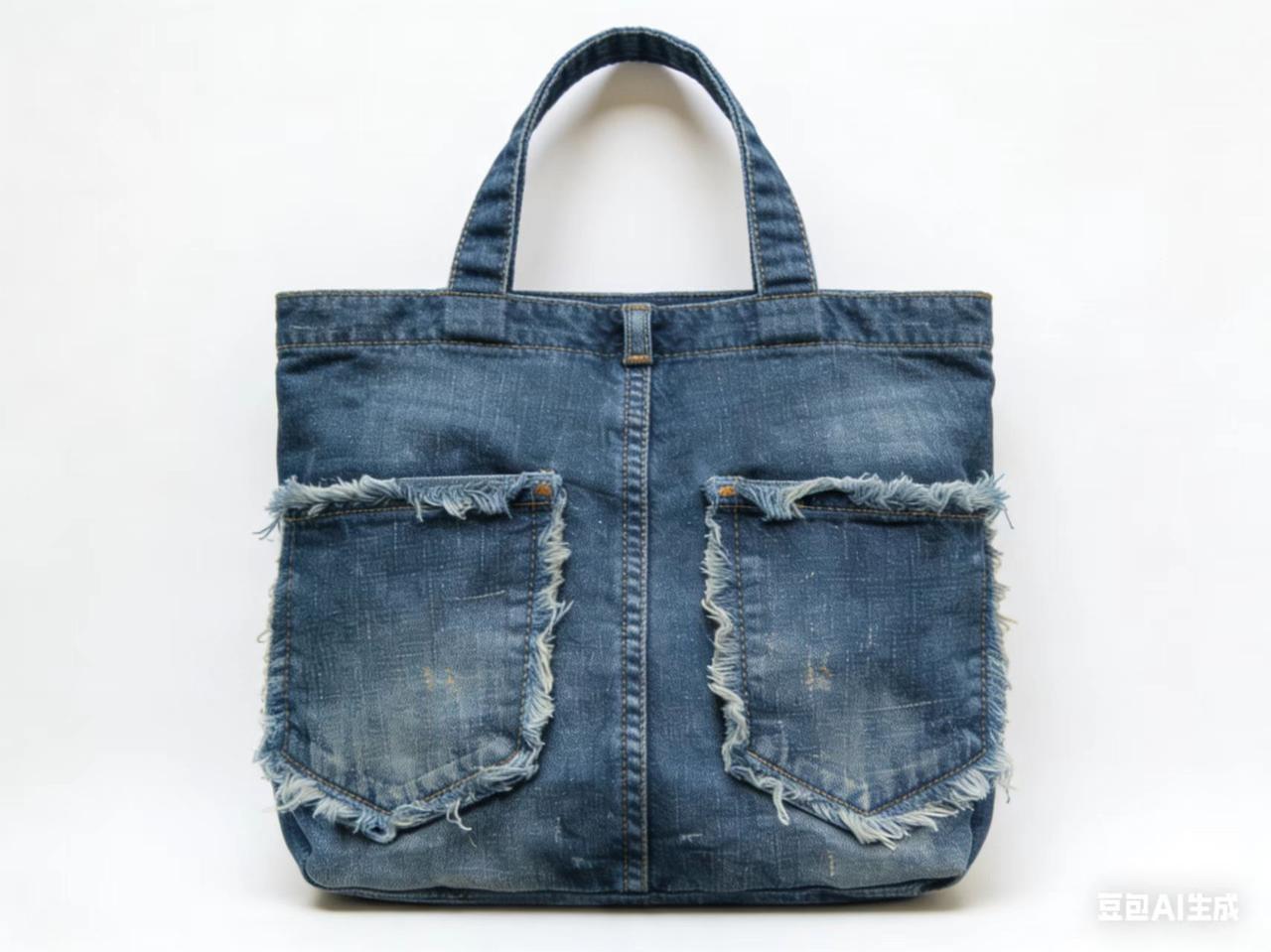 女同学在群里晒出了用老公旧牛仔裤改造的背包，群里一片安静，她吐槽为什么都不表扬她