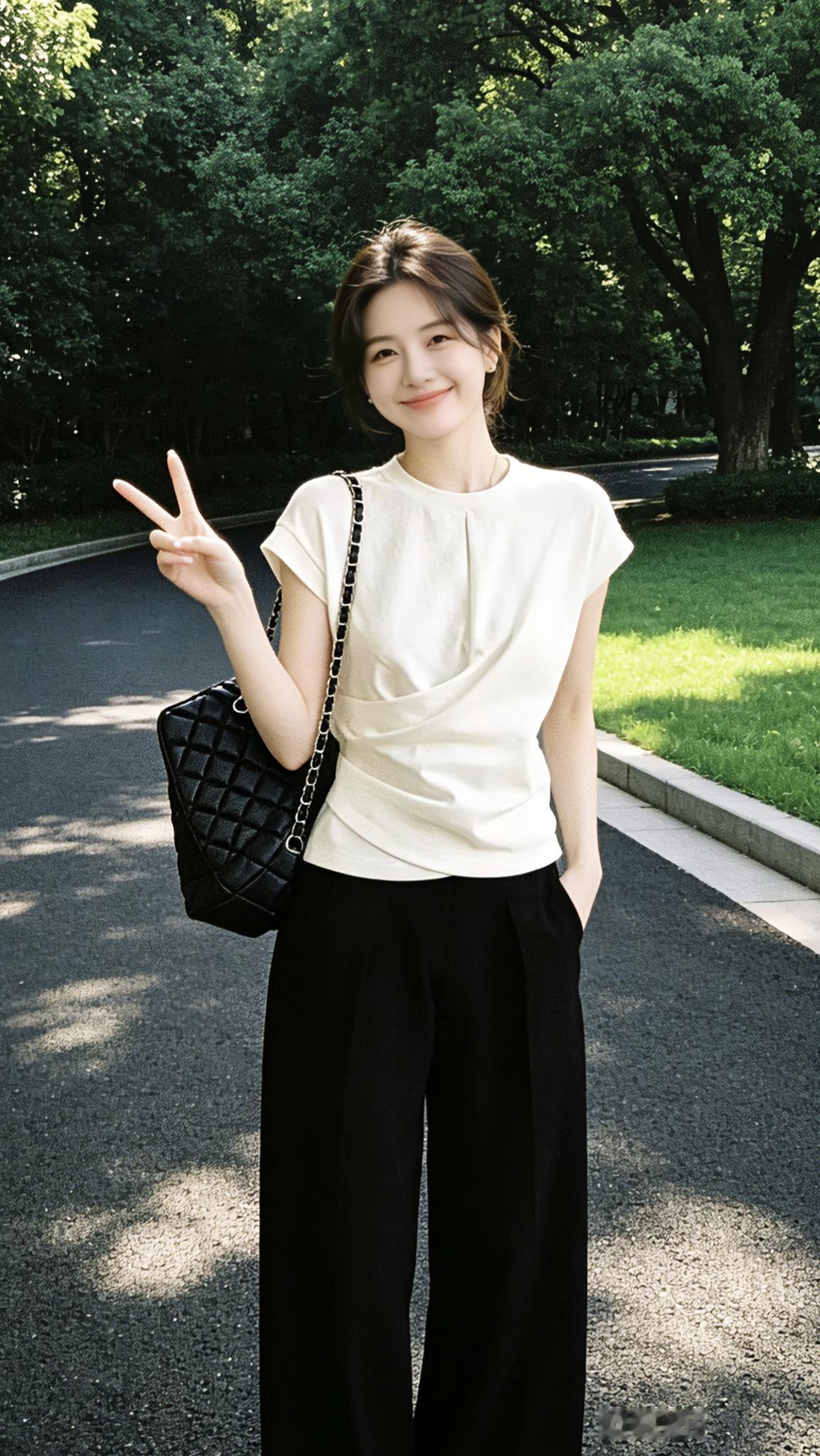 摆脱路人感穿搭 洋气百搭 短袖t恤 女装穿搭 夏日穿搭指南