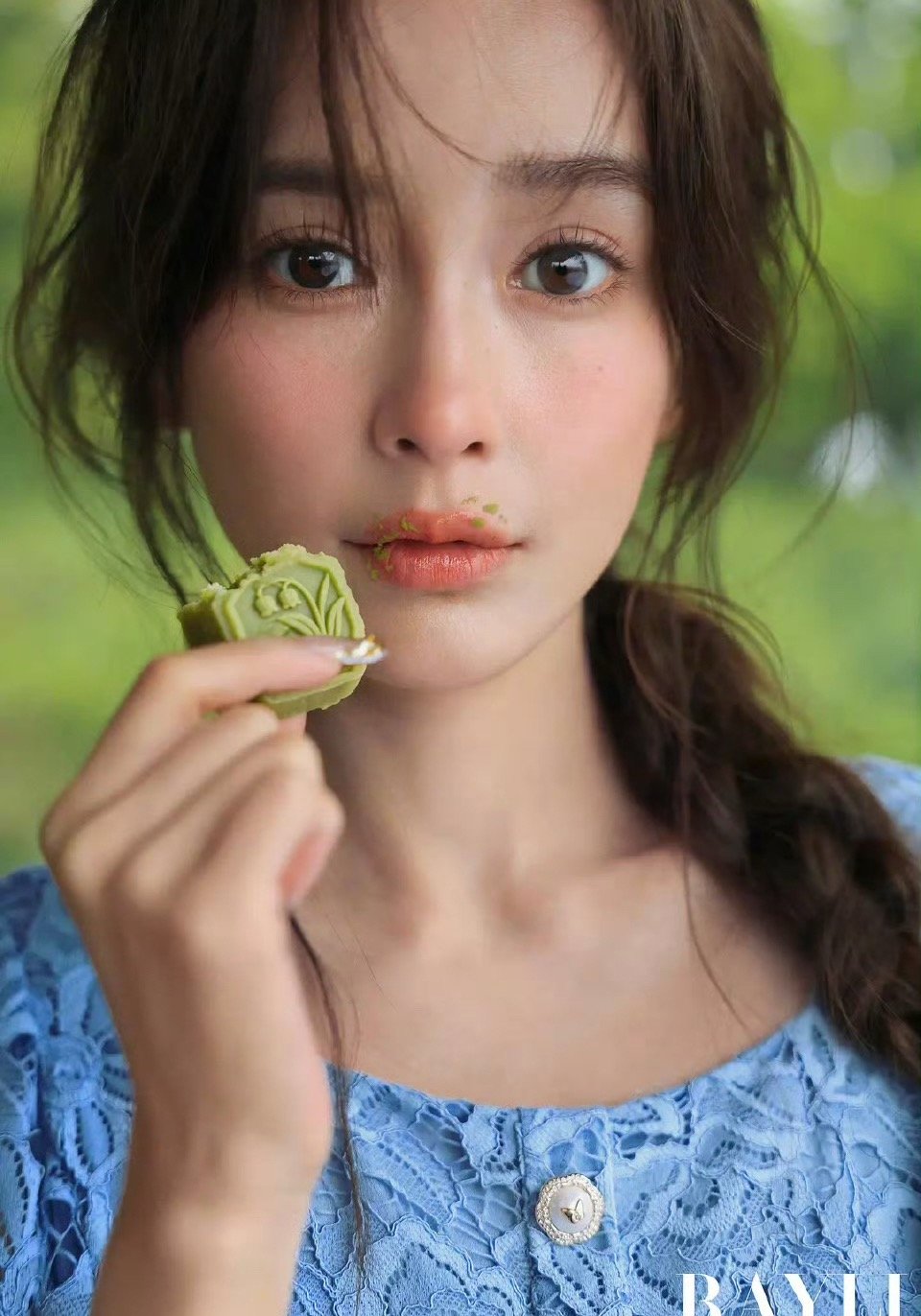 Angelababy这个角度怎么这么像沈梦辰？ 