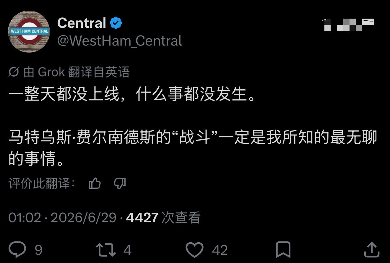 西汉姆的up主都有点烦了