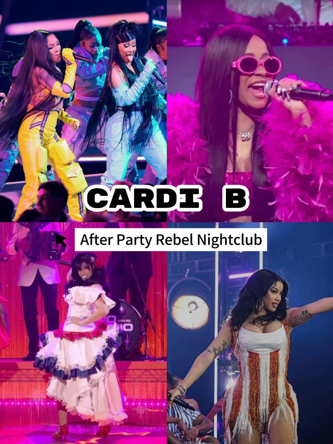 🇨🇦多伦多｜Cardi B演唱会结束直冲Rebel🔥