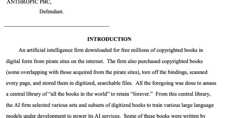 AI“读书”合法了：美法院最新裁定，无需作者同意，已购书籍可用于训练AI