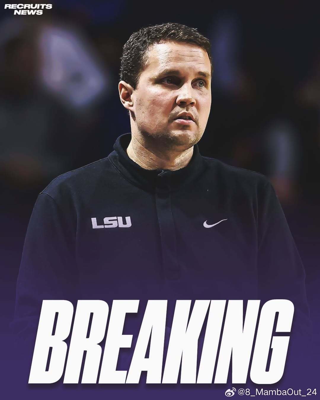 北卡州立大学主教练威尔·韦德(Will Wade)预计将离任，转而出任路易斯安那