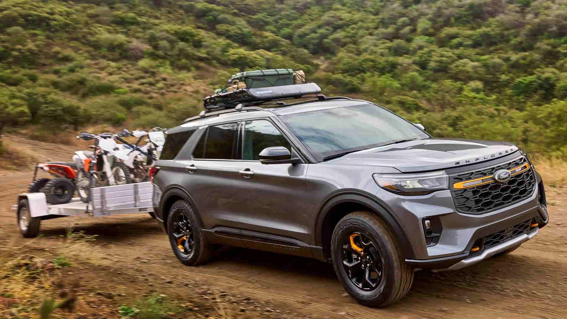 美式3.0L V6发动机！新款探险者Tremor官图 ​​​