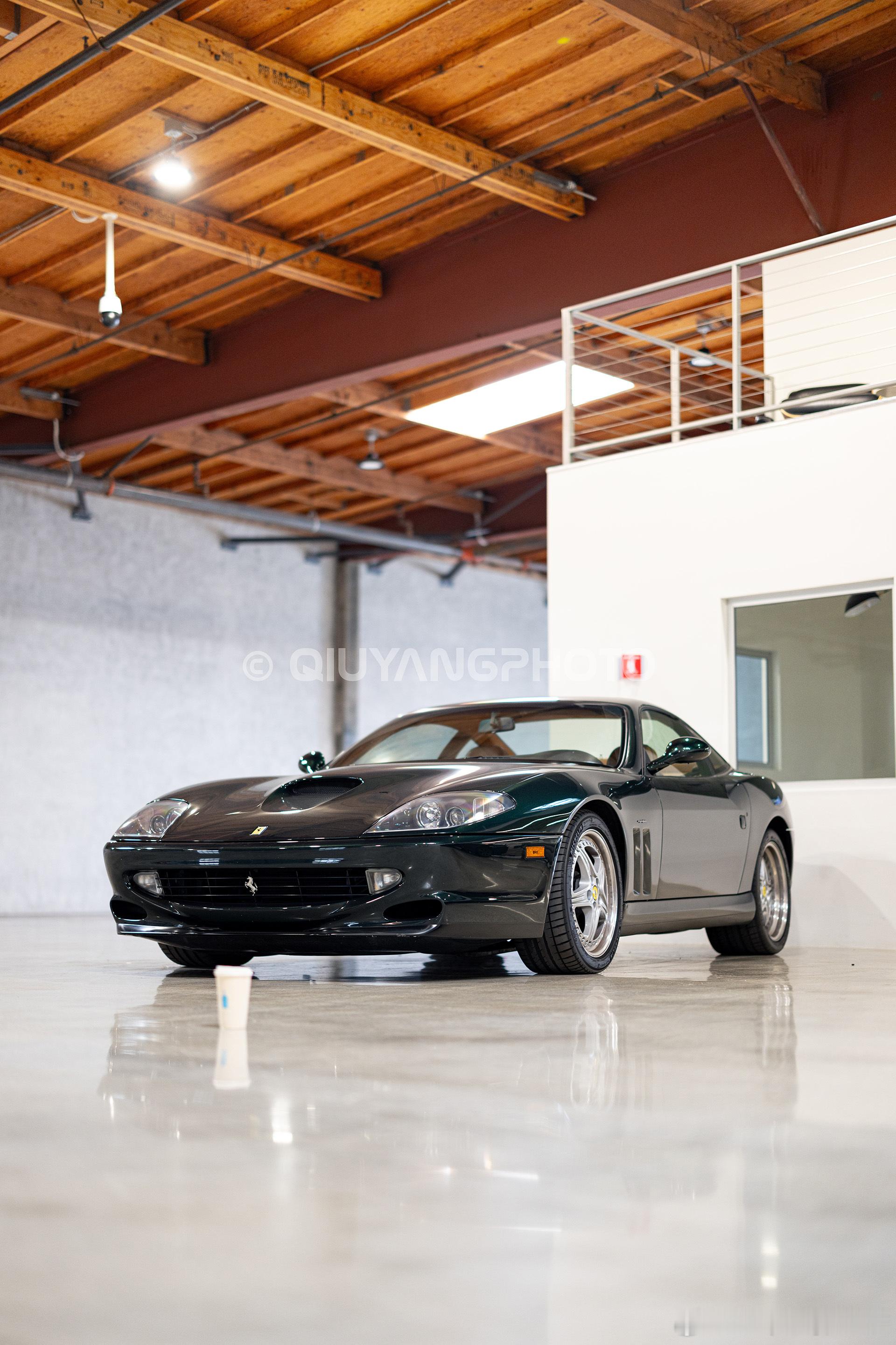 Verde Zeltweg Ferrari 550 Maranello #car