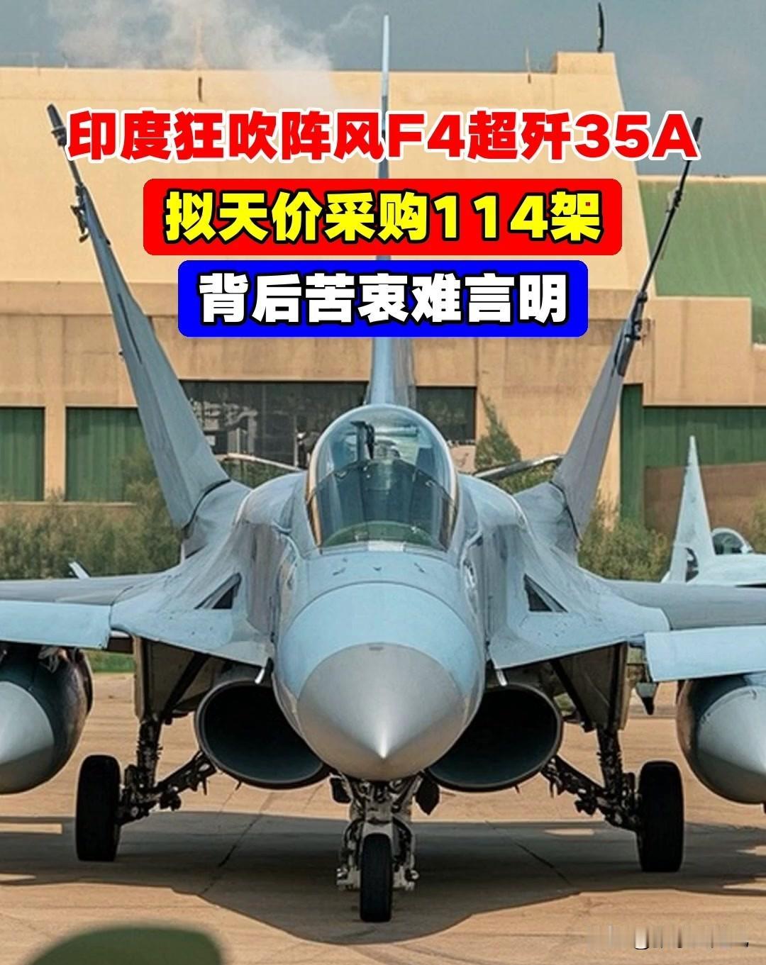 印度大肆采购阵风战机了，数量多达114架。印度假想敌一直都是巴铁和种花家，那次被