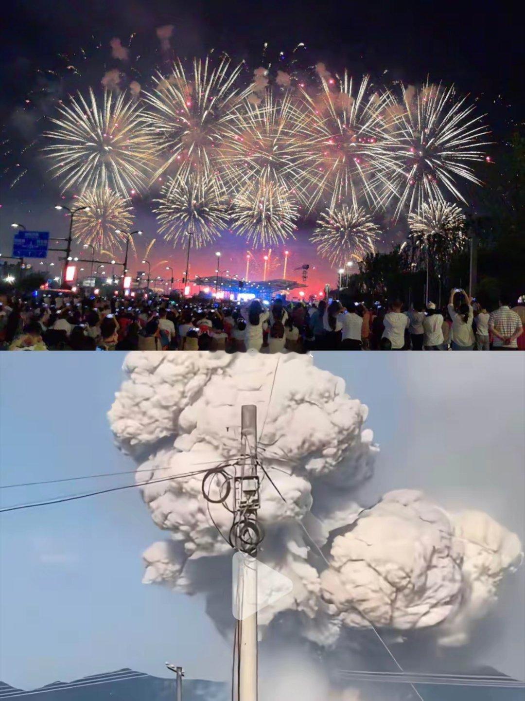 浏阳烟花就算出点事，也不可能停的！毕竟它可是“世界花炮之都”，全球每3朵烟花里，