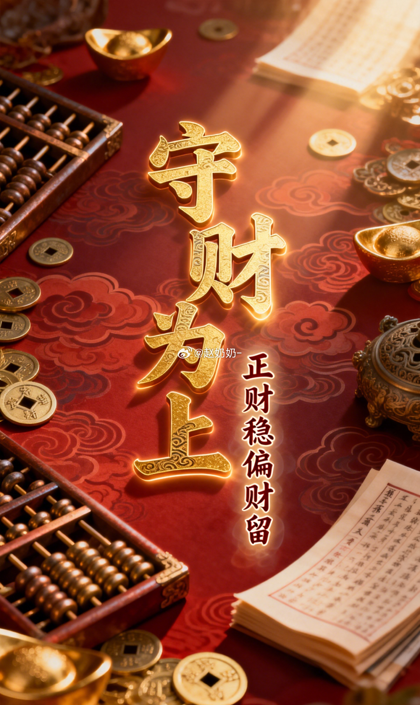 关公被称武财神，武这个字有讲究，他护的不是求财那股劲，是守财这门功夫。人人命里都