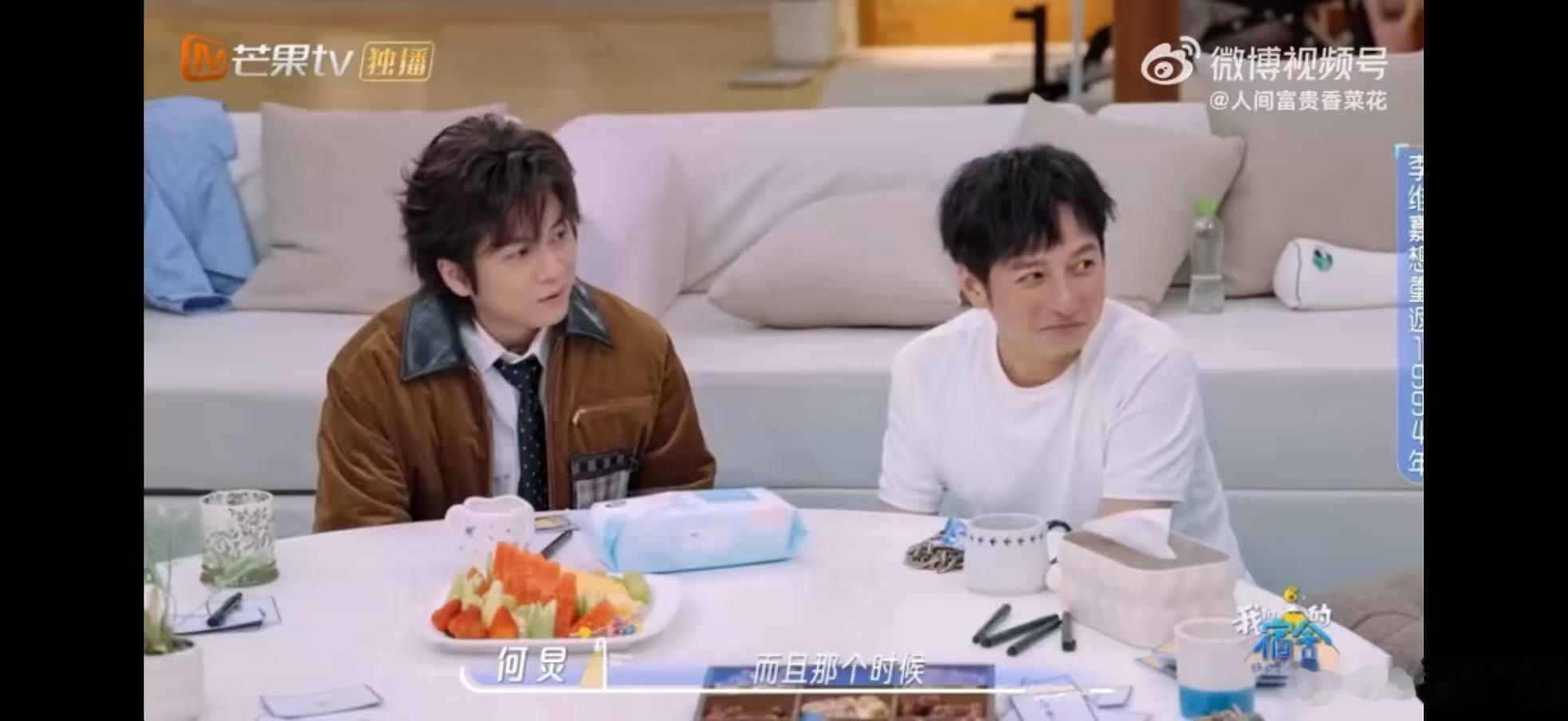 何炅李维嘉1994年命运齿轮开始转动何炅李维嘉许我耀眼命运齿轮从 1994 年那