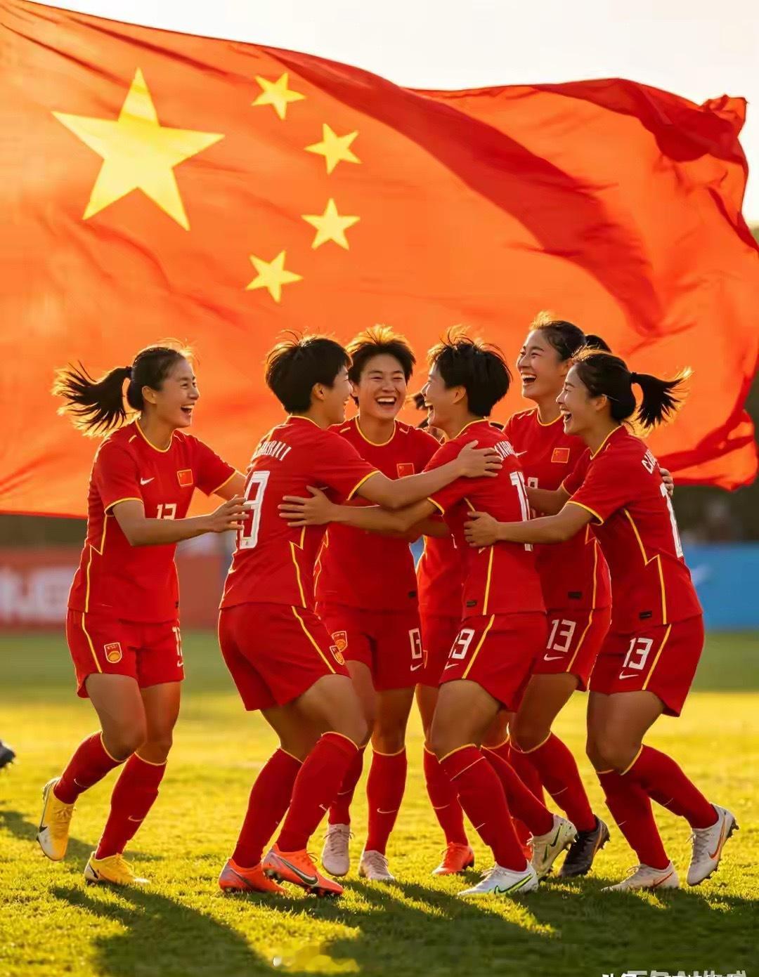 燃爆！中国女足三线全进世界杯，这才是中国足球的骄傲谁能想到！中国女足创造历史了！