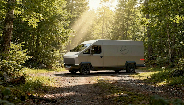 俄罗斯版CyberVan【马斯克没造出来的CyberVan 被俄罗斯人造出来了：