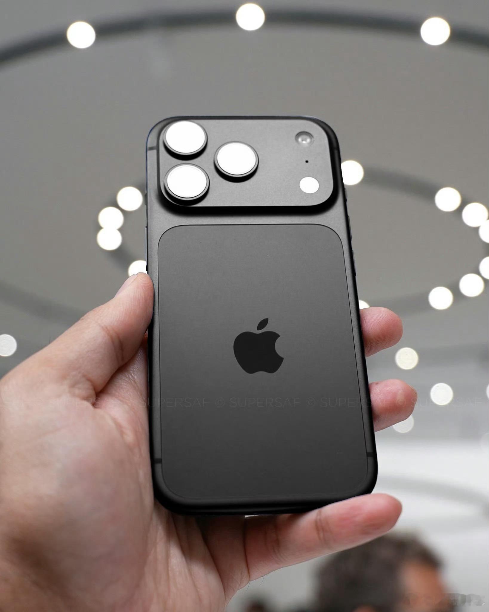 黑色版iPhone17Pro黑色真的很优雅啊，为啥这次没有黑色[捂嘴哭] ​​​
