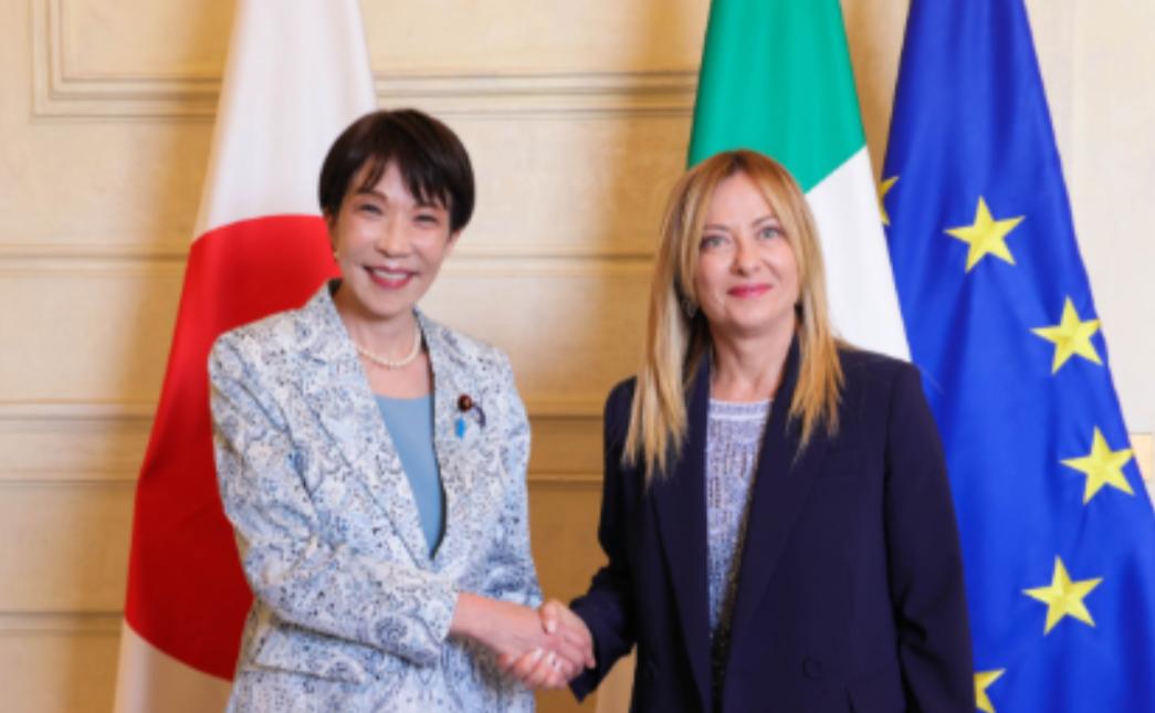 意大利不表态，日本彻底失算！
 
6月15日，日本政客高市早苗兴冲冲落地意大利罗