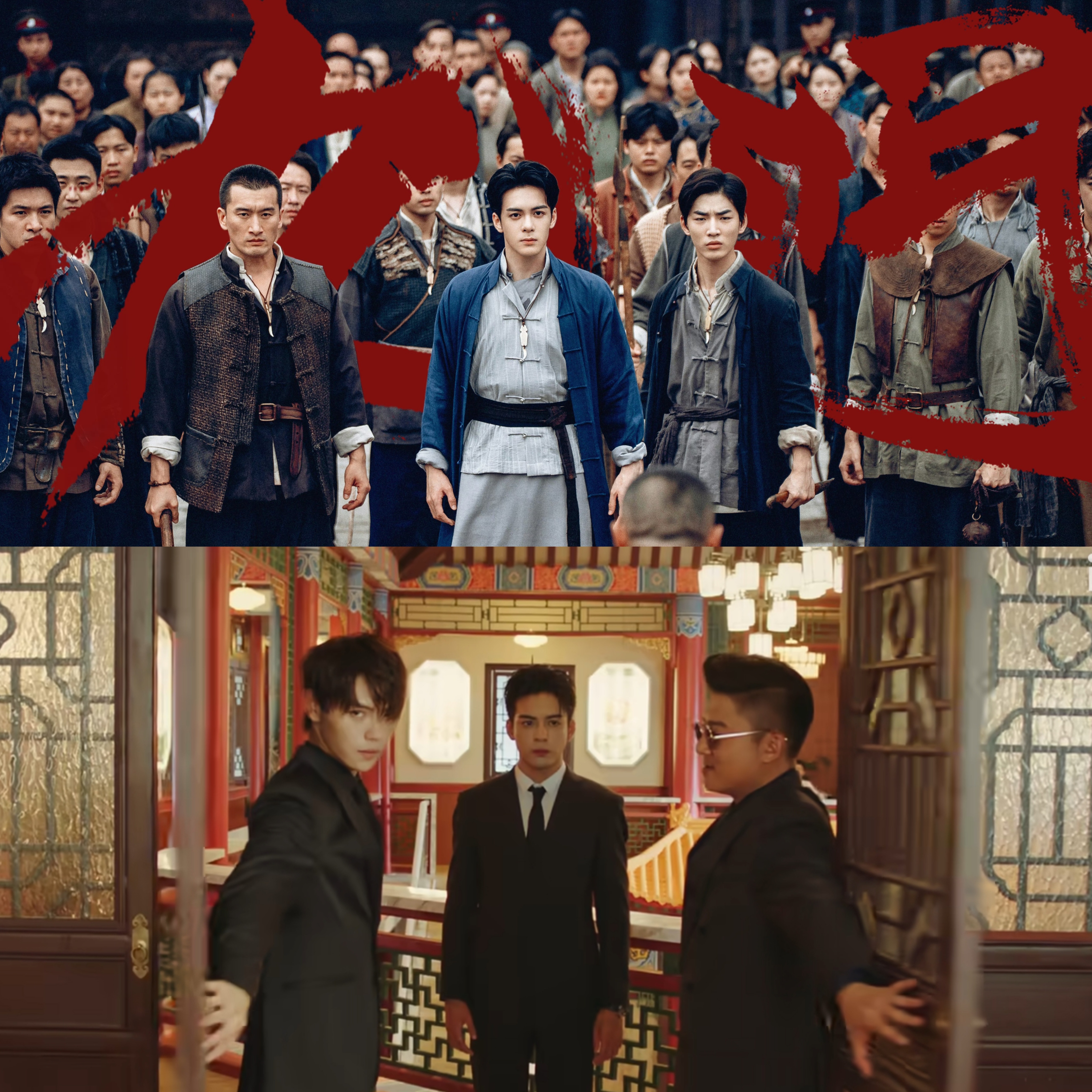 笑得我🐶：老子是黑社会！老子走路带风！🐶🖐🏻：大孙子，你说啥？ 