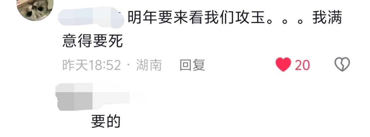原著党的肯定，嗯。 