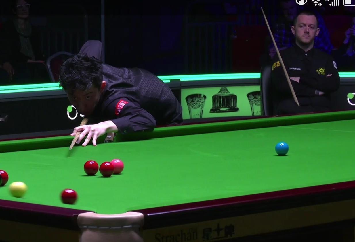 吴宜泽拿下首局取得球员锦标赛揭幕战的开门红
​
​      大年初一21时，斯