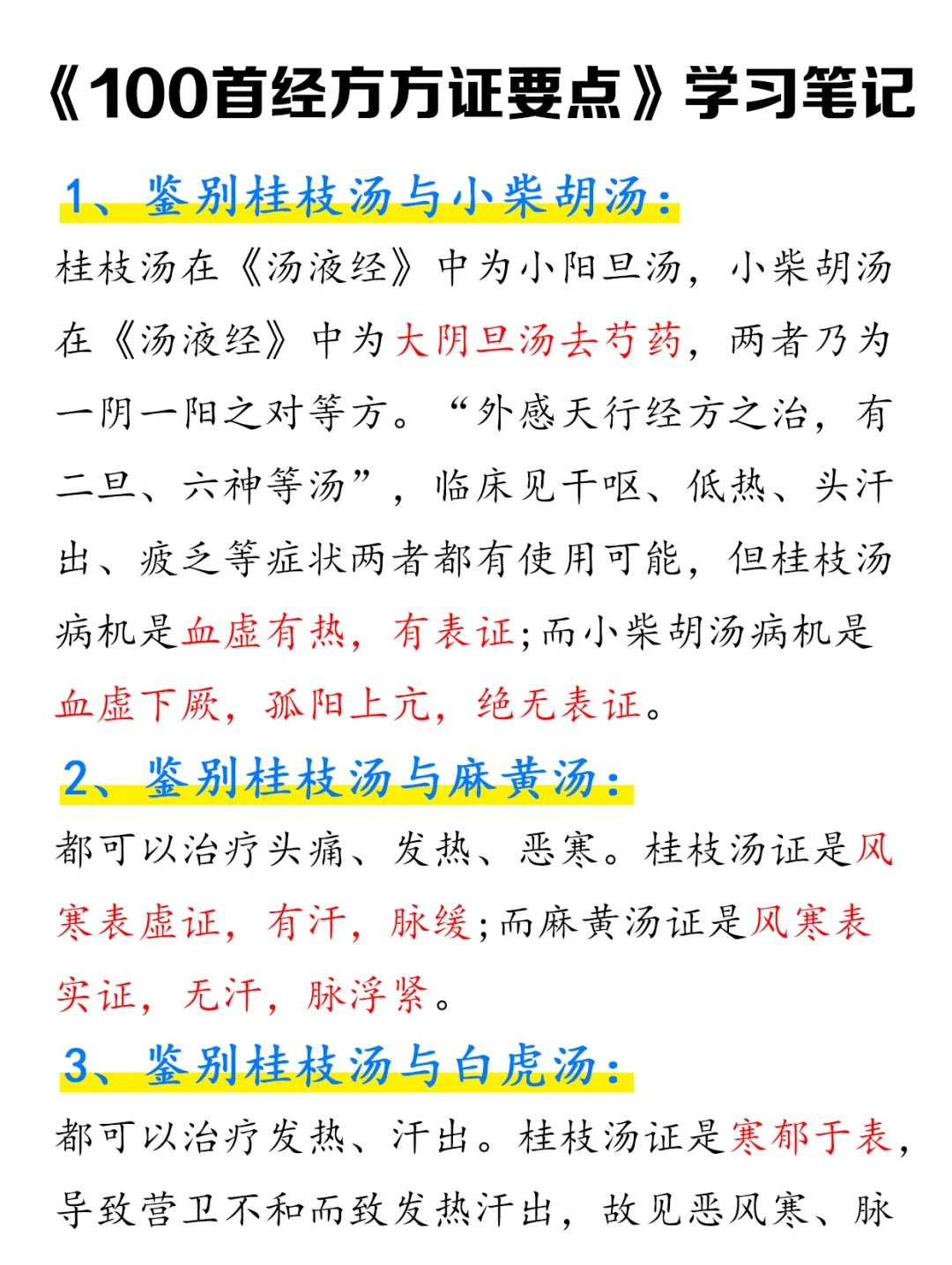 11页中医经方原理总结表，我学会了！