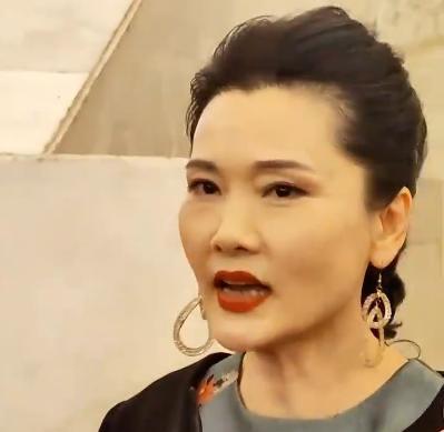 何赛飞说：“打除皱针好是好，就是太贵，也很疼。我眉心这里打过，因为我演戏的时候这