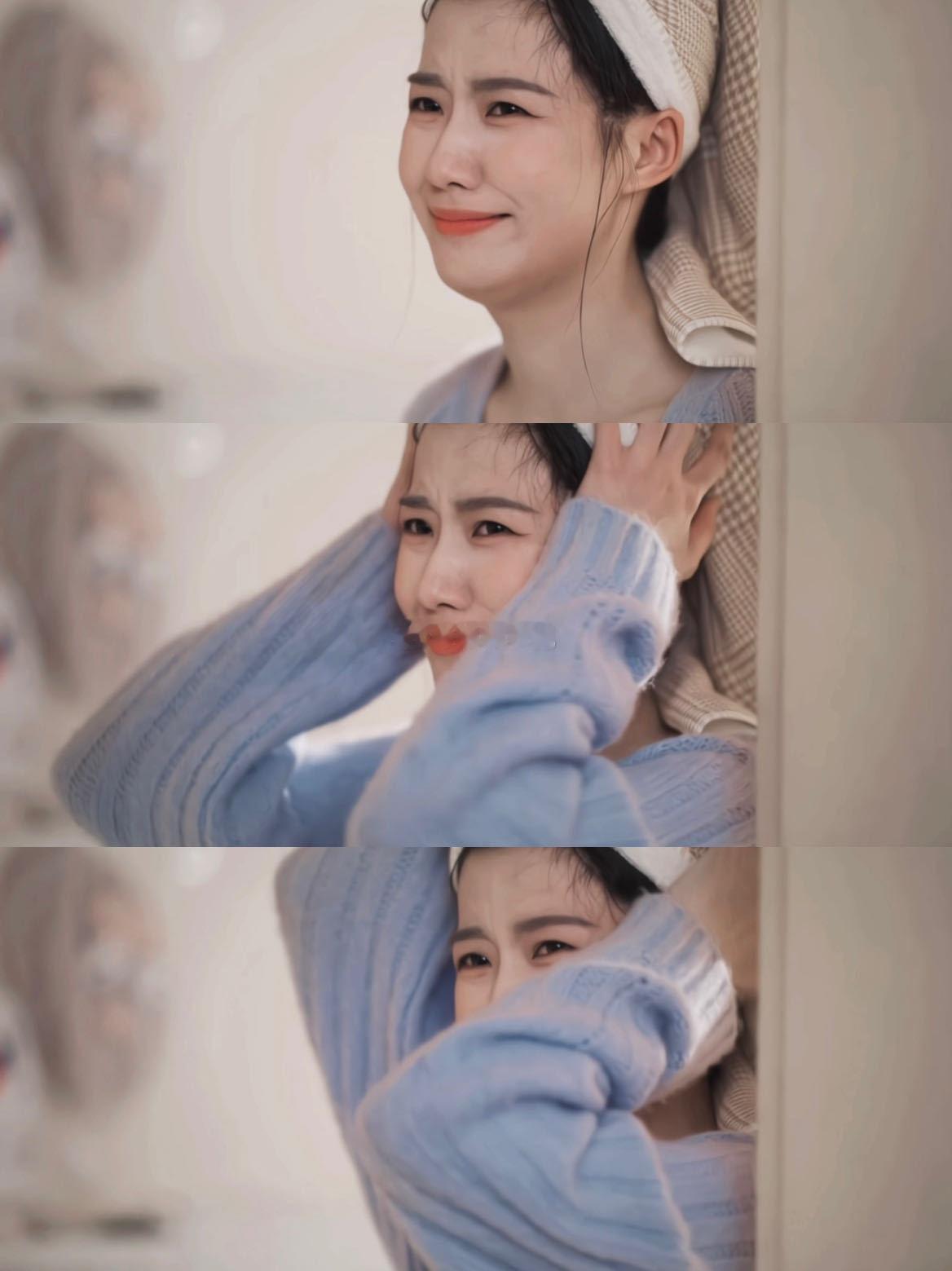 国产剧又多一位干发帽的神救命！《轧戏》胡羞约会翻车名场面太上头！错用洗手液洗头导