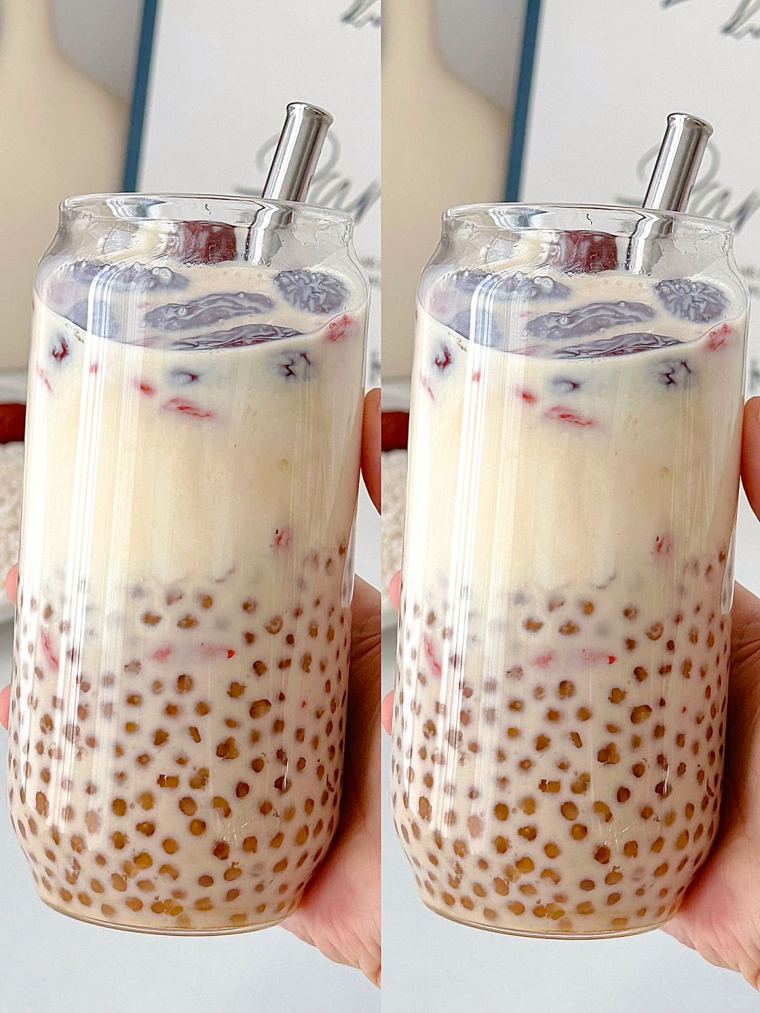 同事都以为我在喝奶茶！哈哈😃…卷S她们！！！