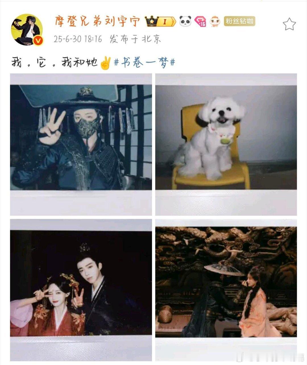 一个支持南柯一梦，一个支持离鱼打挺笑死了，小狗成质子了，呆米知道吗？请记住宋一梦